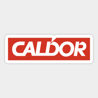 Caldor Sticker